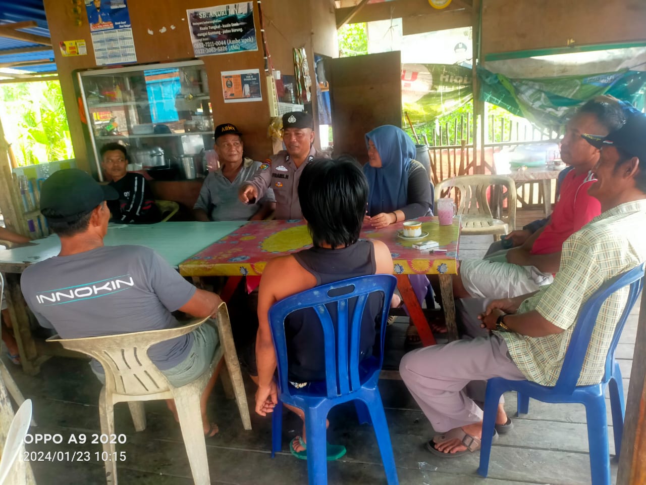 Cooling System Polsek Teluk Belengkong, Hargai Perbedaan Pendapat