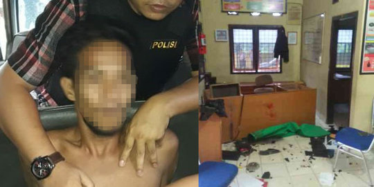 Warga ungkap, Perilaku Aneh Pelaku Penyerangan Mapolsek Maro Sebo Sebelum Beraksi