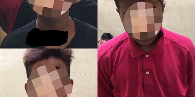 3 Remaja Pelaku Pencurian dan Penodongan Berhasil Ditangkap Polsek Tampan