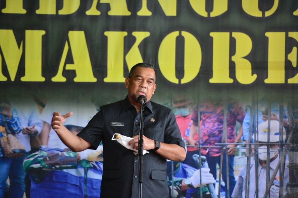 Wagubri Bakal Tindak Tegas Kontraktor Tidak Mampu Selesaikan Proyek