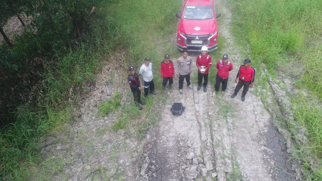 Jaga Kamtibmas Pilkada, Polsek Teluk Meranti Intensifkan Patroli Udara Cegah Karhutla