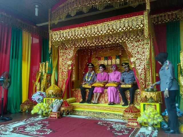 Polresta Pekanbaru Gelar Acara Pelapasan dan Penyambutan Kapolresta