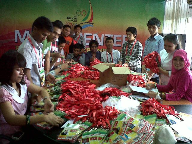 Media Center PON Gajah Mada Mulai Bagikan ID Card