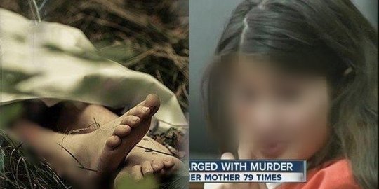 Ekspresi Wajah Wanita Ini Jadi Sorotan, Bunuh Ibu Kandungnya Dengan Sadis