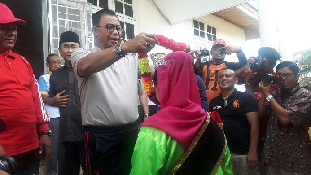 Pemkab Rohil Gelar Ramah Tamah dengan Dara Riau 2016 dan Atlet Voly