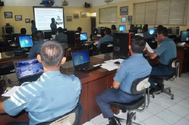 50 THL Wanita Dishub Dumai Ikuti Seleksi Pengoperasian Komputer