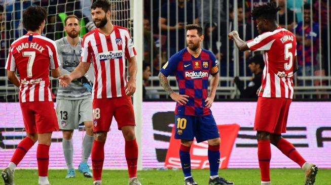 Piala Super Spanyol: Comeback Fenomenal Atletico Singkirkan Barcelona