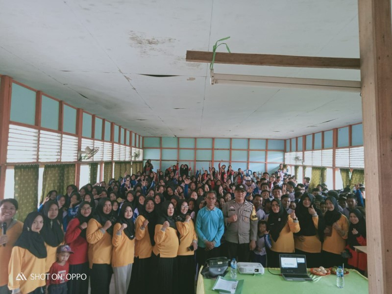 Polsek Gaung Lakukan Sosialisasi Anti-Bullying di SMP Negeri 3 Gaung