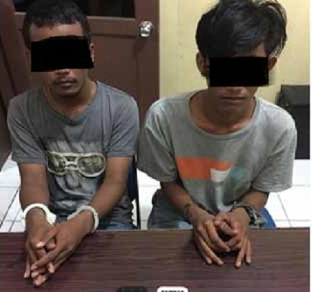 Dua Pemuda Selatpanjang Dibekuk Polisi Saat Edarkan Sabu