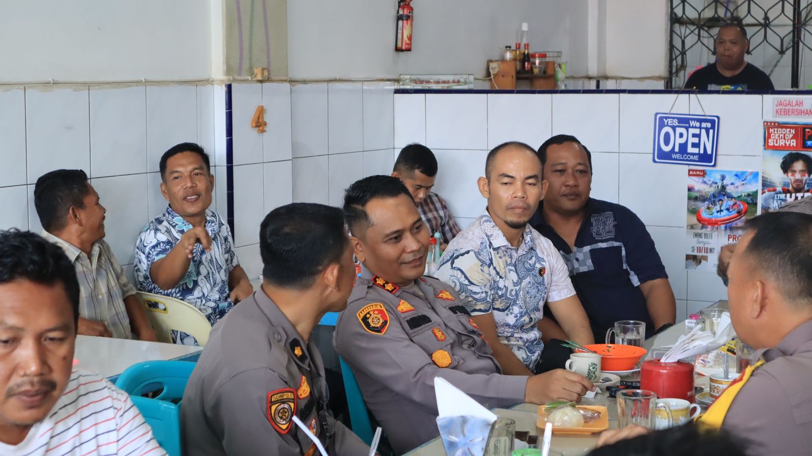 Jumat Curhat, Polres Kuansing: Mari Ciptakan Situasi Aman dan Kondusif Jelang Pilkada 2024