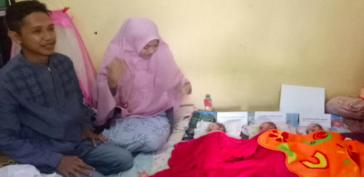 Begini Detik-detik Bayi Kembar 3 Lahir di Mobil, Semuanya Bernama Avanza