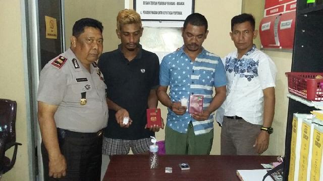 Dua orang Asal Malaysia Tertangkap Edarkan Sabu di Dumai