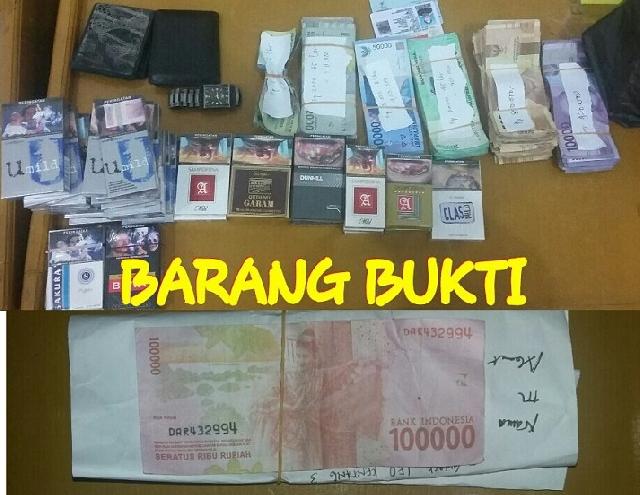 Polres Inhu Sikat 3 Orang Warga Sumbar Pengedar Uang Palsu