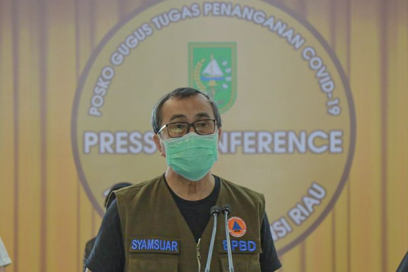 Pemulihan Usai Terpapar Covid-19, Aktivitas Gubernur Riau Diatur Tim Medis