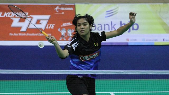 Tim Bulutangkis Beregu Putri Jabar Rebut Emas Usai Atasi DKI Jakarta