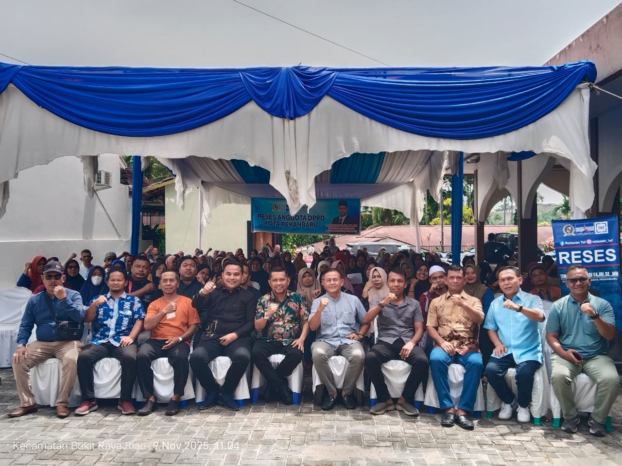 Tengku Azwendi Serap Aspirasi Warga Tangkerang Utara