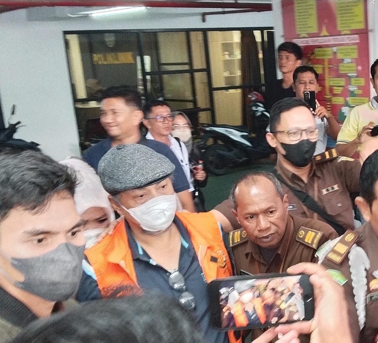 Mantan Bupati Inhil Indra Muchlis Ditahan di Rutan Kelas I Pekanbaru