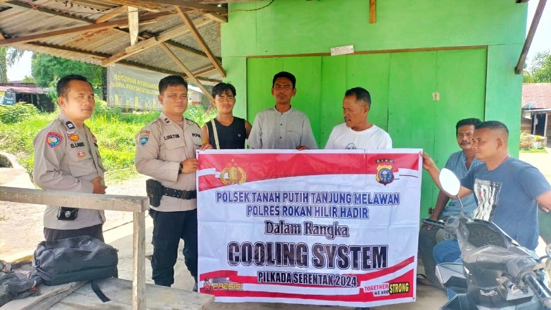 Polsek Tanah Putih Tanjung Melawan Gelar Kegiatan Cooling System untuk Stabilitas Keamanan Pilkada 2024
