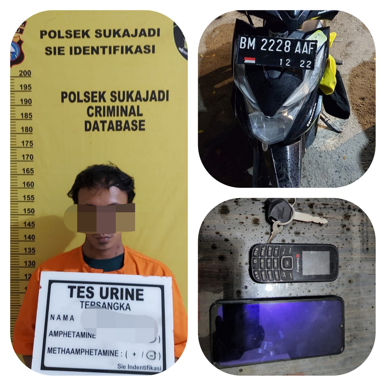 Gelapkan Sepeda Motor Ojol, Pemuda Asal Rumbai Dibui