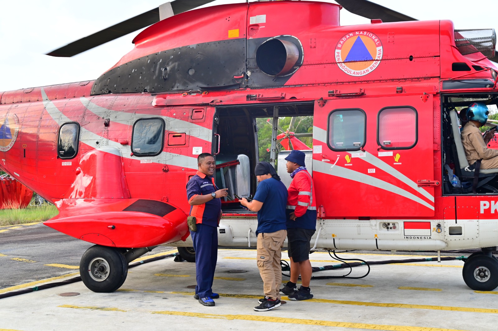 Satgas Udara Karhutla Roesmin Nurjadin Intensifkan Patroli dan Pemadaman Titik Api