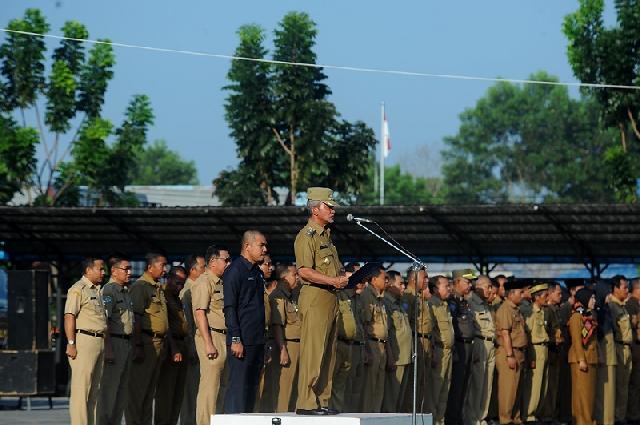 Wabup Meranti : Disiplin Diawali Pada Jam Masuk Kerja, Melanggar Siap Siap Kena Sanksi
