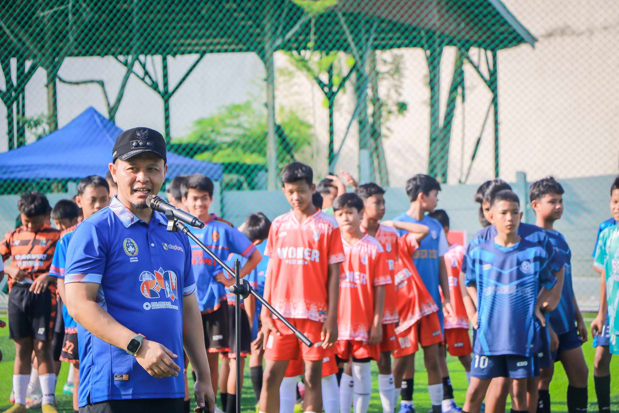 Buka Turnamen Mini Soccer U-13, Wako Agung Harapkan Jadi Ajang Pengembangan Bibit Muda