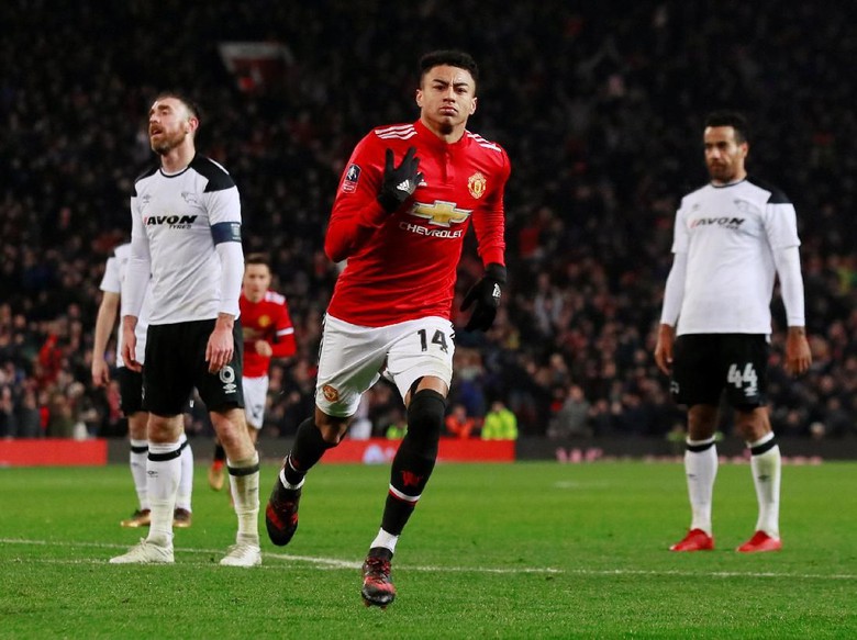 Kalahkan Derby County 2-0, MU Lolos ke Babak Keempat