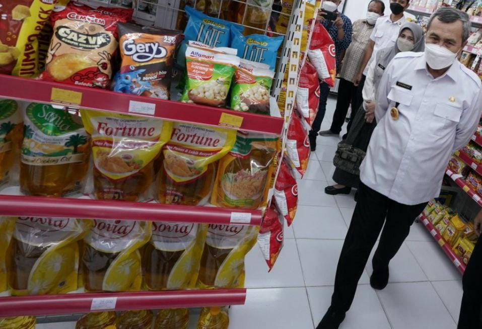 Jaga Stabilitas Harga Minyak Goreng, Pemprov Riau Gelar Operasi Pasar Murah