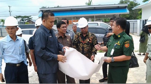 Komisi IV Tinjau Pembangunan RSUD Pekanbaru