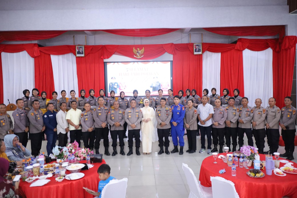 HUT Polwan ke-77, Pesan Kapolres Rohil Hindari Hedonisme, Tingkatkan Etika dan Dedikasi