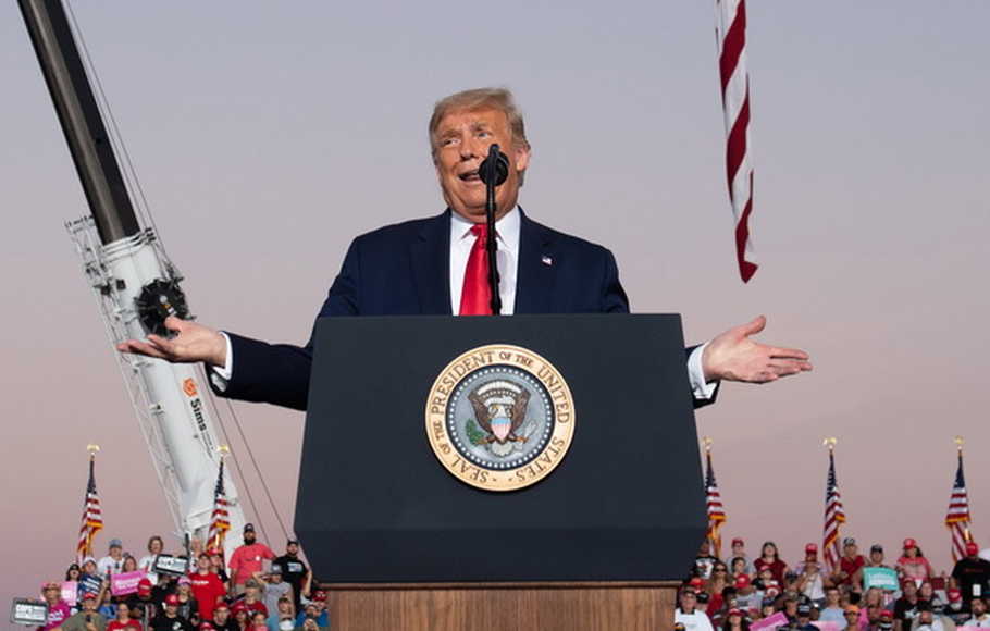 Duh! Trump Takkan Akui Kalah, Putranya Serukan “Perang Total”