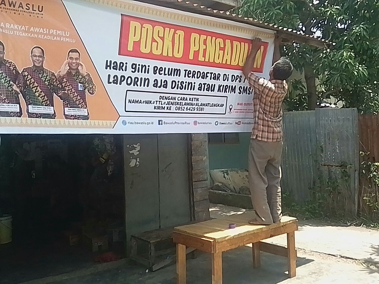 Bawaslu Riau Buka Posko Pengaduan Terkait DPS