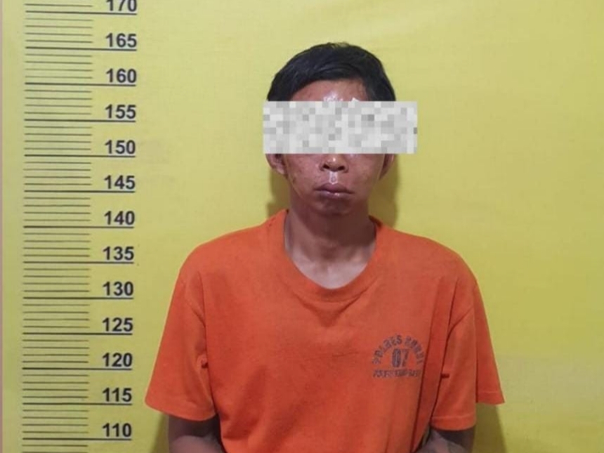 Ketahuan Mencuri Motor, Pria Asal Sumut Diamankan Polsek Ujung Batu