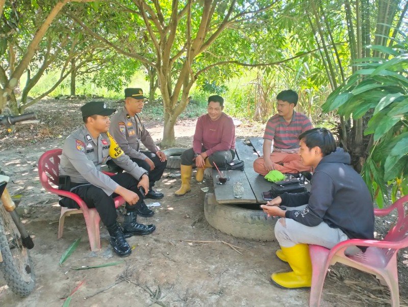 Membangun Keharmonisan, Polsek Bangko Pusako Gelar Cooling System Menjelang Pilkada