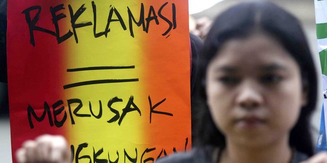 Walhi Kasih Saran Kepada Anies Terkait Reklamasi