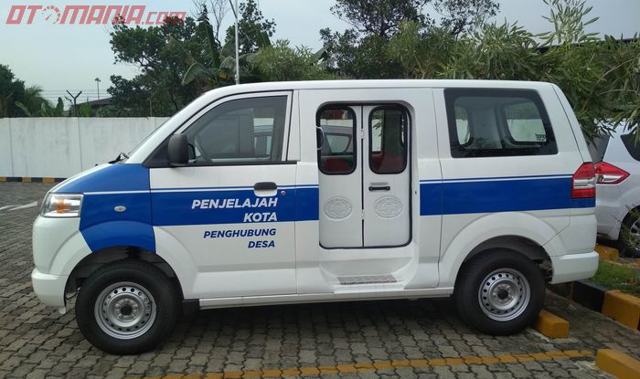 Angkot baru Pakai Basic Suzuki APV, Sudah Pakai Pintu Otomatis dan AC