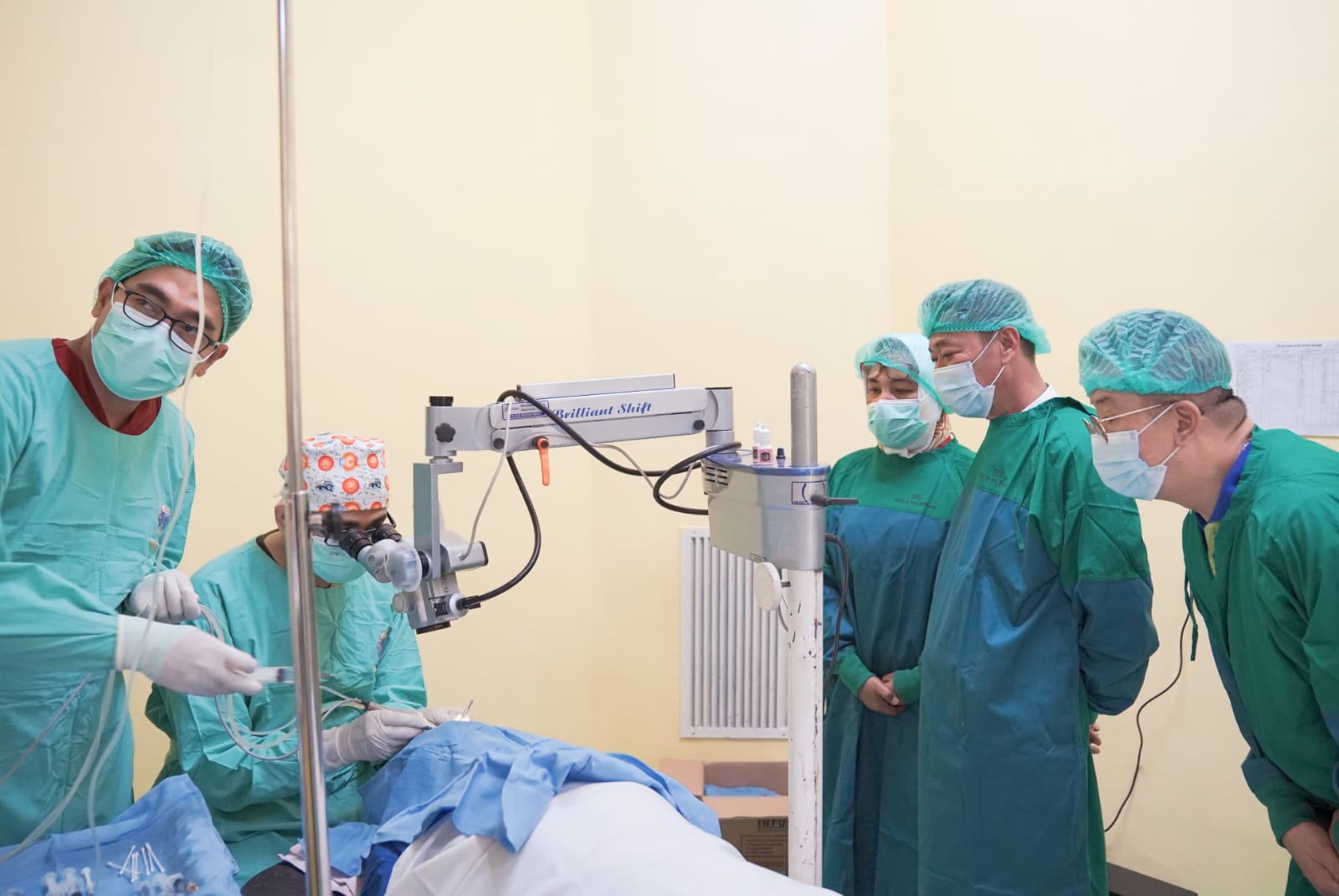 Bupati Rohil Resmikan Operasi Katarak Mata Gratis dari Lions Clubs dengan Lebih dari 200 Peserta