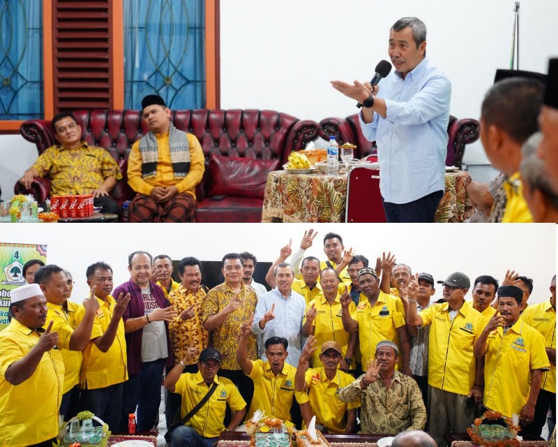 Masyarakat Pekanbaru Solid Dukung H Amran dan H Syamsuar jadi Wakil Rakyat