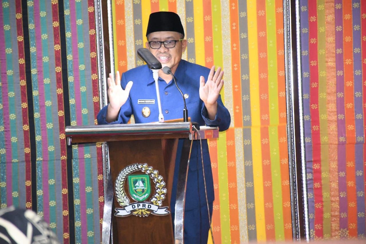 LKPJ Bupati Bengkalis Akhir Tahun Anggaran 2022 diterima Legislatif, Bupati Kasmarni Apresiasi Kinerja DPRD
