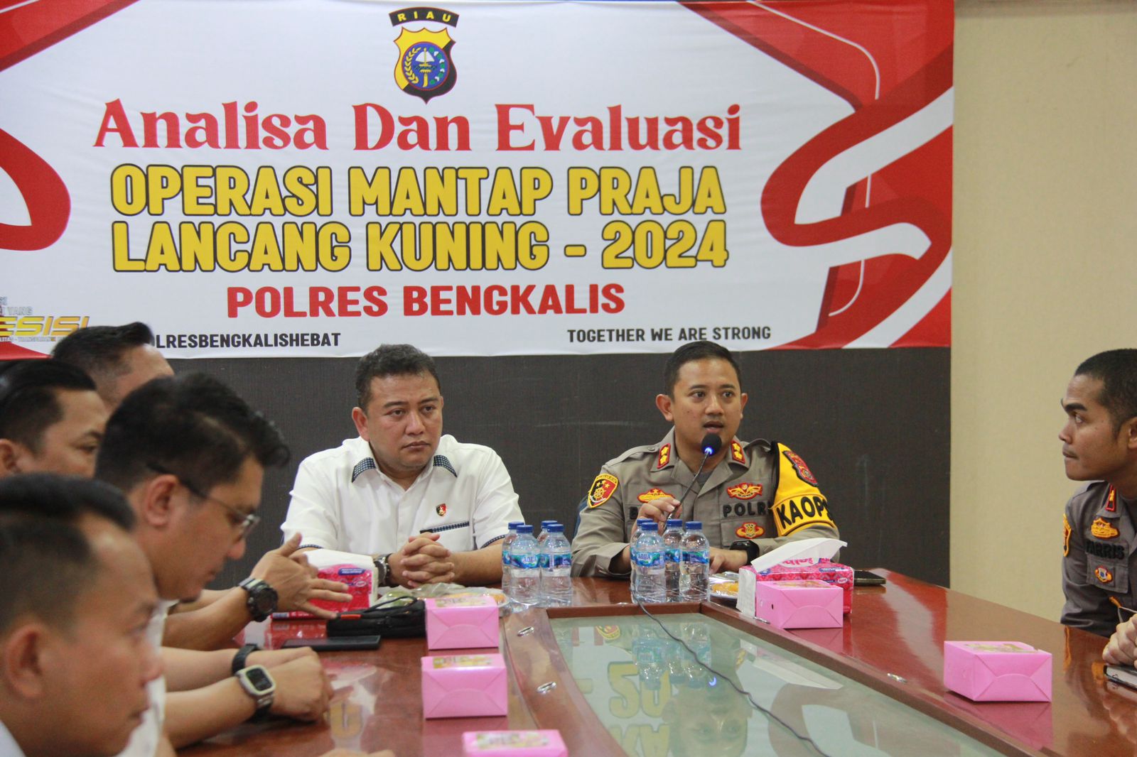 Polda Riau Assistensi dan Supervisi OMP LK 2024 di Polres Bengkalis