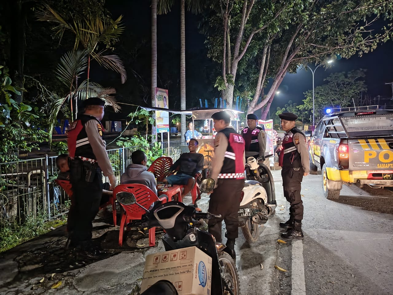 Jadikan Patroli Rutin Sat Samapta Sebagai Pelita Demokrasi