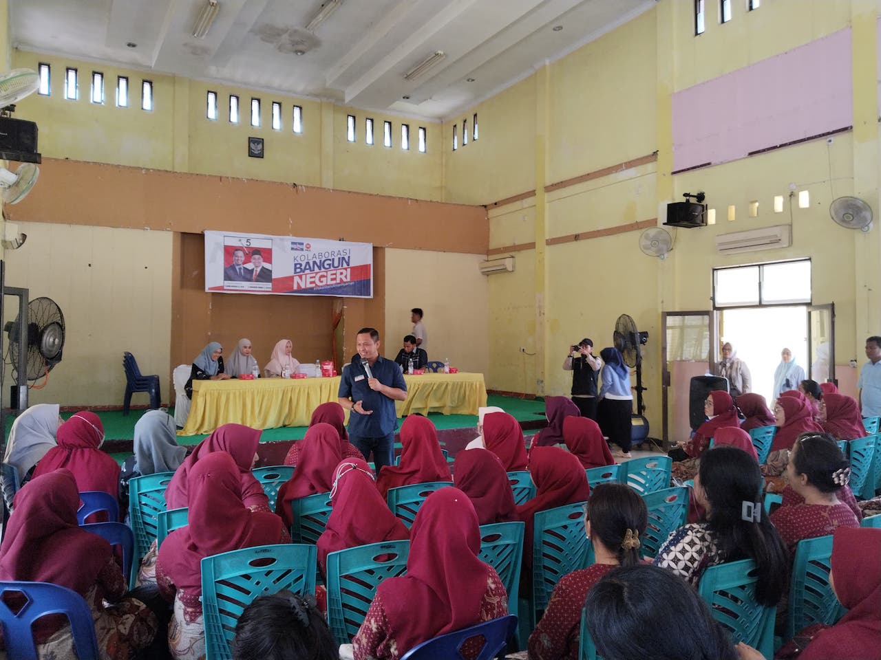 Agung Nugroho-Markarius Anwar Dengarkan Keluhan Guru TK Swasta se-Rumbai dan Janjikan Solusi