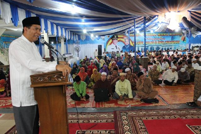 Walikota Pekanbaru Titip Pesan Peduli Lingkungan Kepada Seluruh Mubaligh