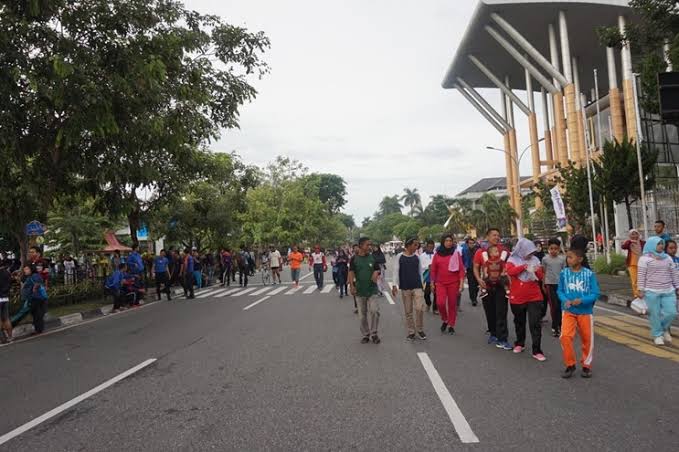 Belum Dibuka, CFD Pekanbaru Kembali Dievaluasi