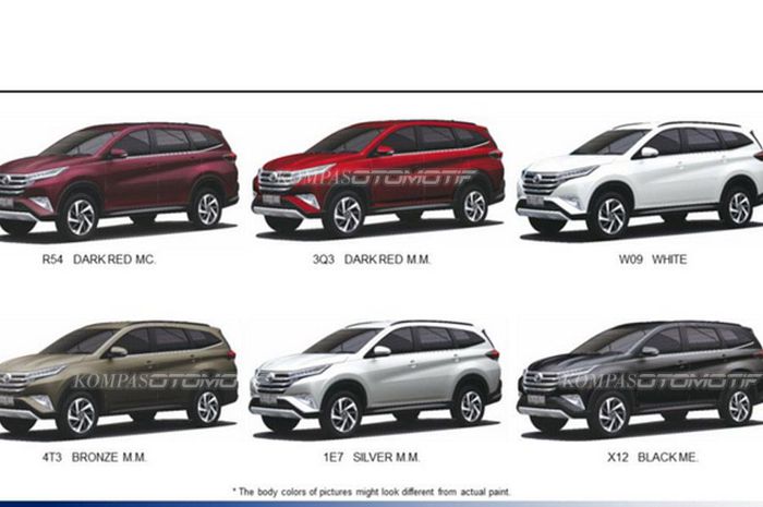Ini Dia Bocoran Tampang Riil Toyota Rush Terbaru!
