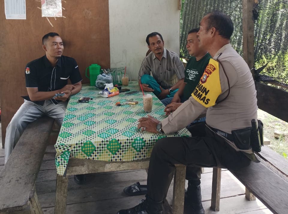 Polsek Bangko Pusako Gelar Kegiatan Cooling System Pemilu Damai 2024