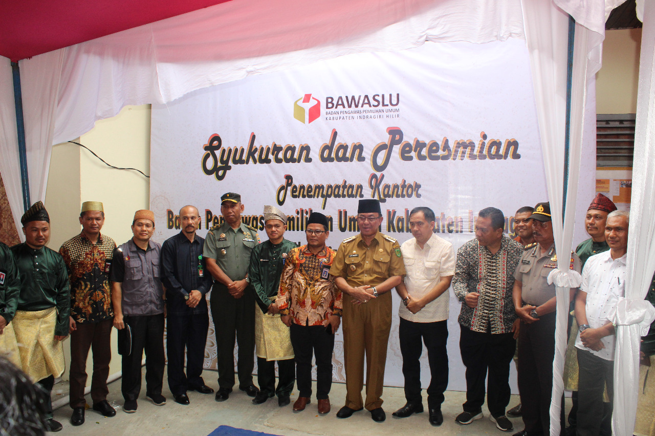 Resmikan Kantor Baru, Bawaslu Diminta Tingkatkan Kinerja