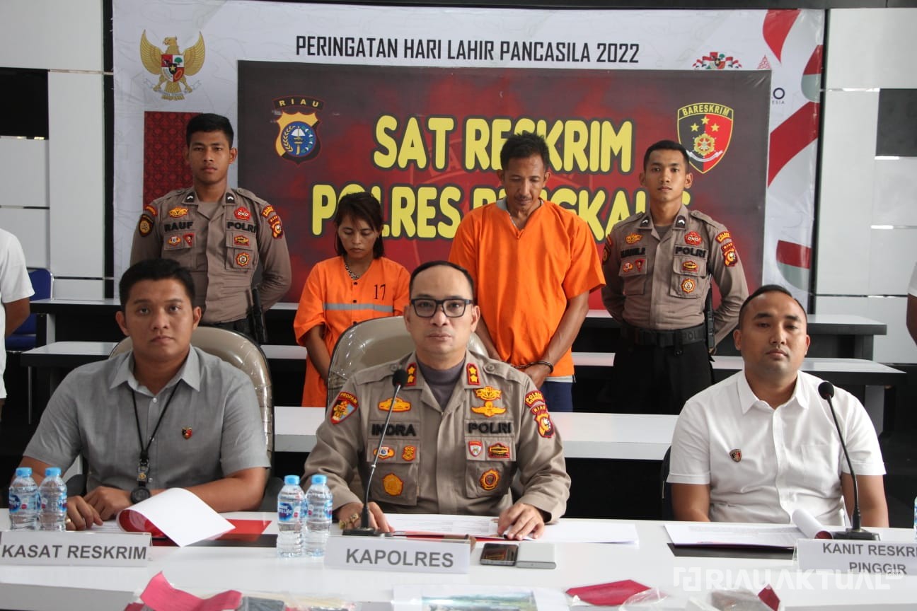 Sadis! Demi Klaim Asuransi, Pasutri di Bengkalis Bunuh dan Bakar ODGJ