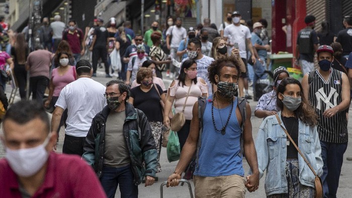 Mengerikan! Angka Kematian Akibat COVID-19 di Brasil Tertinggi Kedua di Dunia