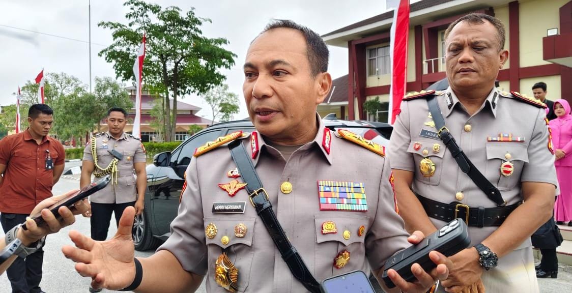 Kapolda Riau Tegaskan Tambang Emas Ilegal akan Terus Ditertibkan